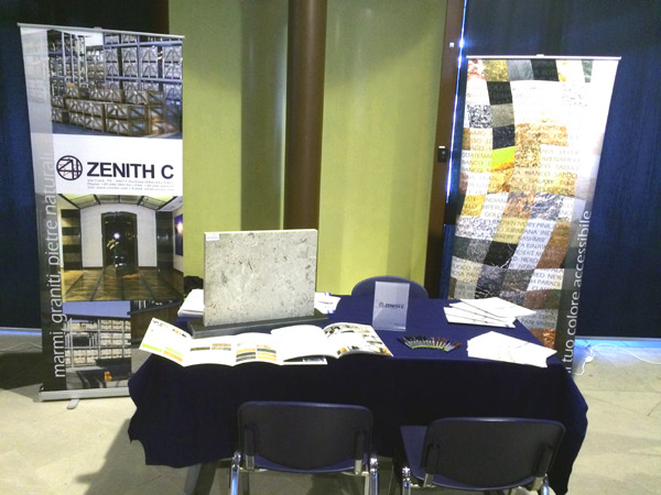 Zenithc desk at Infoprogetto 2016 Trieste